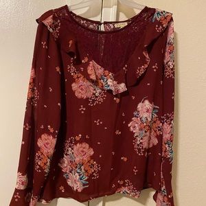 SOLD Long sleeve Blouse